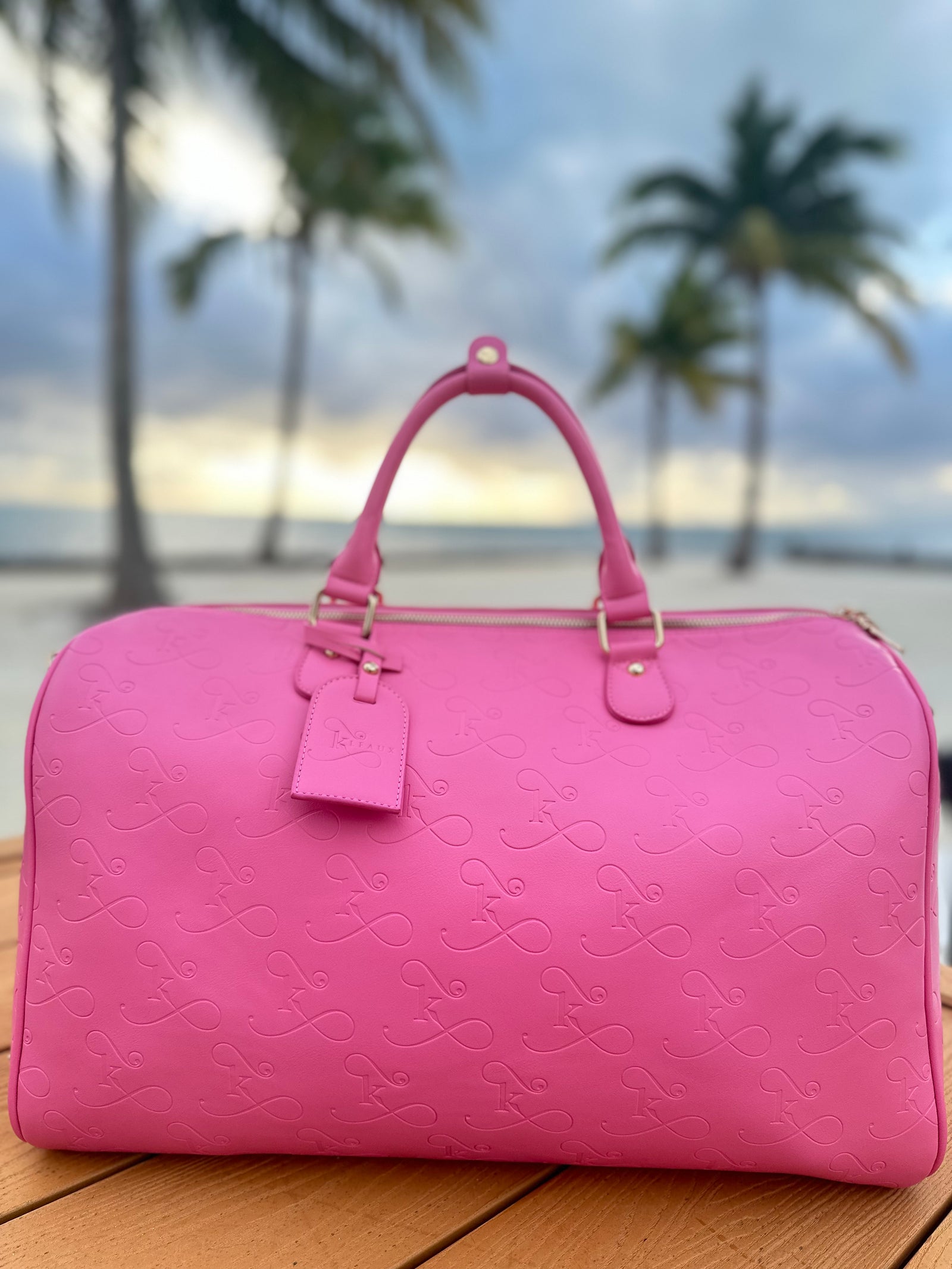 Kleaux Pink Duffle