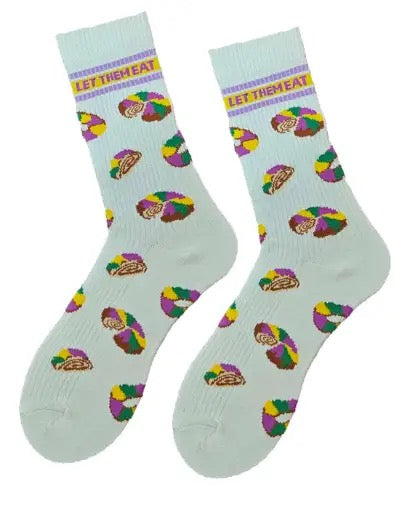 KING CAKE SOCKS