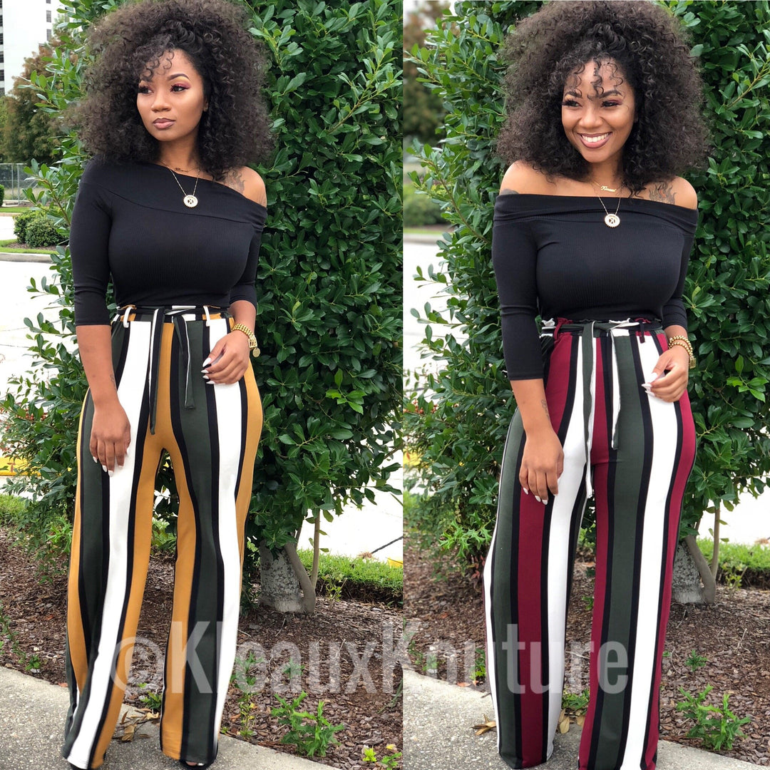 Basic Stripe Pant 2