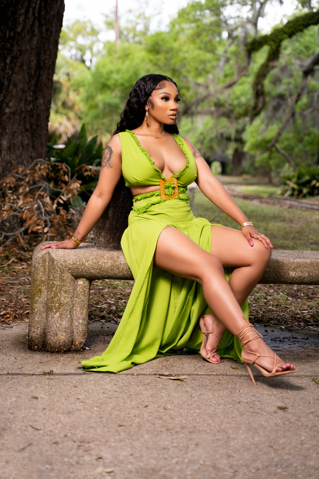 Sienna Maxi (GREEN) Kleaux Sienna Maxi (GREEN) Kleaux