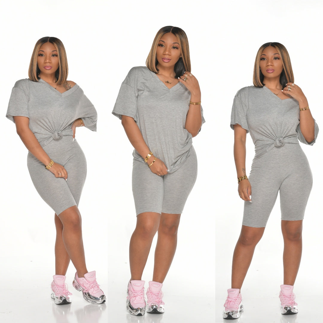 V NECK BASIC SET