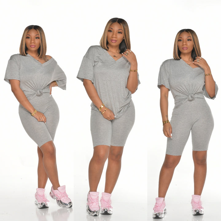 V NECK BASIC SET